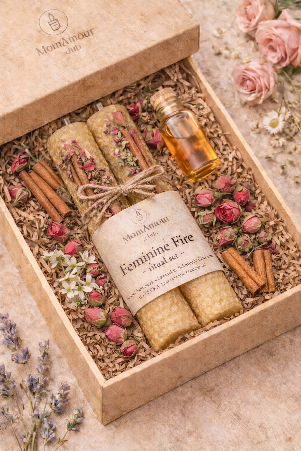 Feminine Fire — Power & Presence Set by MomAmour