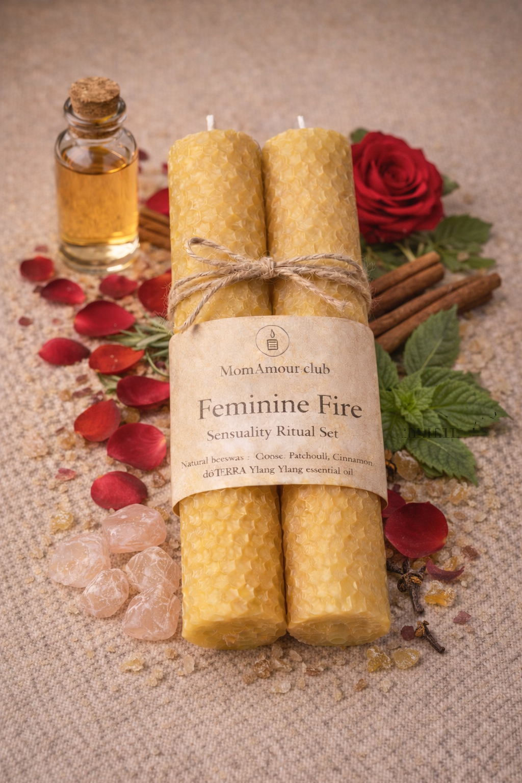 Feminine Fire — Power & Presence Set by MomAmour